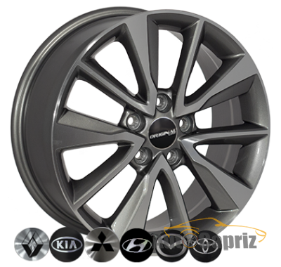 Диски ZF TL0283NW GMF R17 W7.0 PCD5x114.3 ET52 DIA67.1
